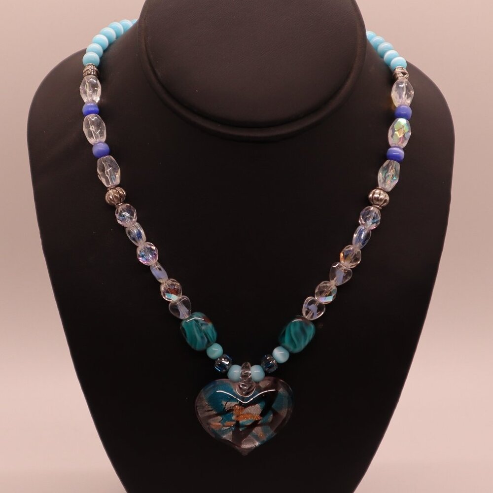 Beaded Necklace ( HANDMADE )